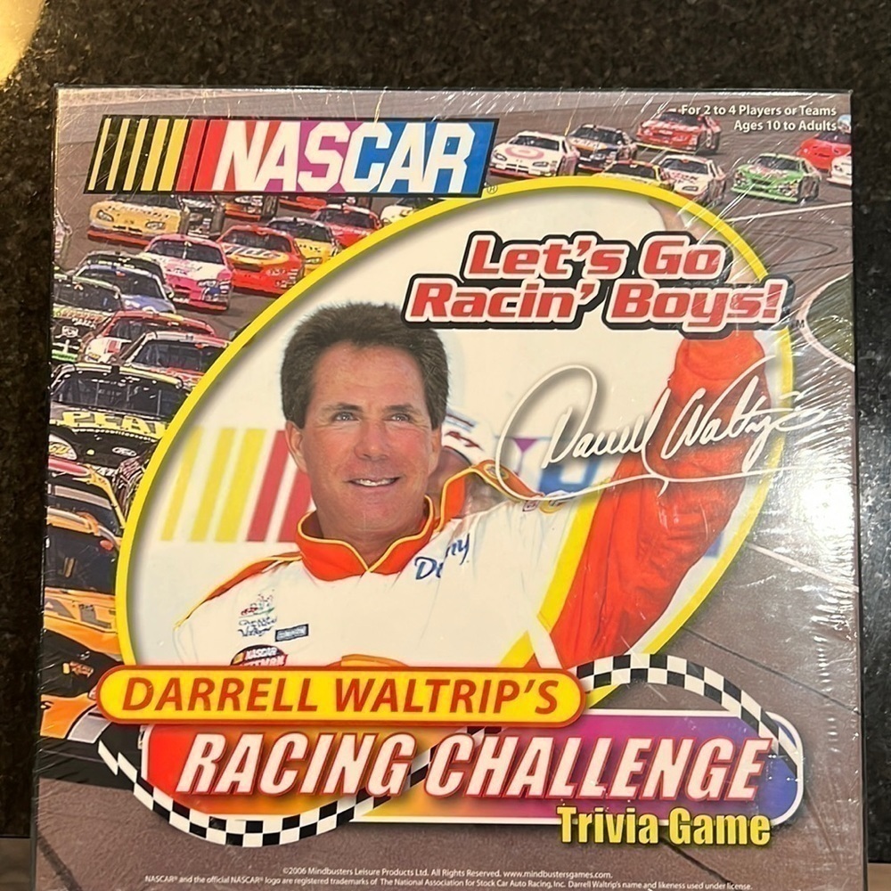Darrell Waltrip’s Racing Challenge Trivia Game